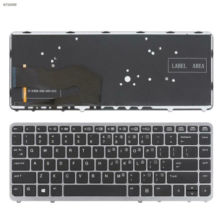 HP EliteBook 740 745 750 755 G1 840 850 G1 Keyboard 736658-091