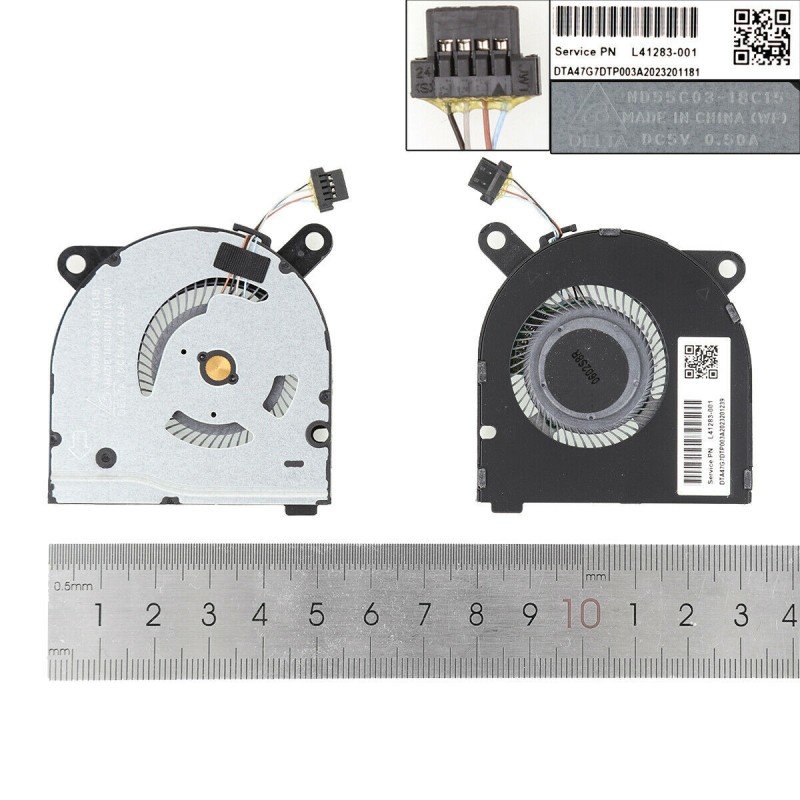 HP Pavilion 13-AN Cooling Fan TPN-Q214 L41283-001