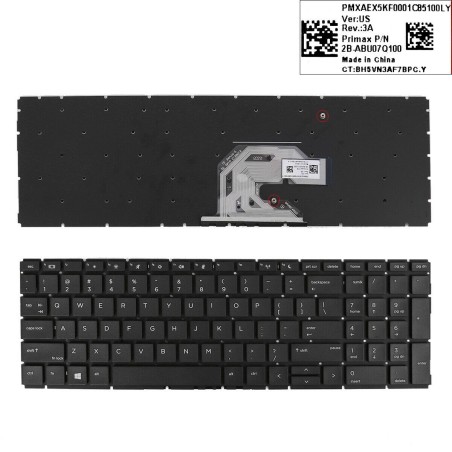 HP ProBook 450 G6 G7 455 G6 G7 455R G6 G7 series Keyboard L45090-001