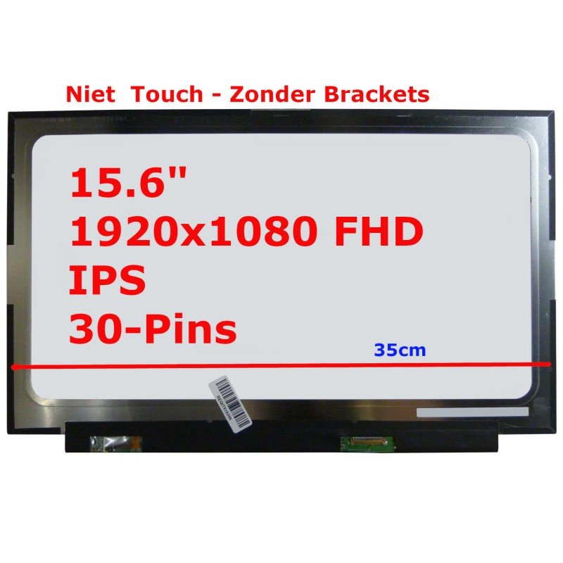 N156HCE-EN1 LCD-scherm 15.6 inch FHD 30 pins 60Hz No Brackets N156HCE-EN1 LCD-scherm 15.6 inch FHD 30 pins 60Hz No Brackets