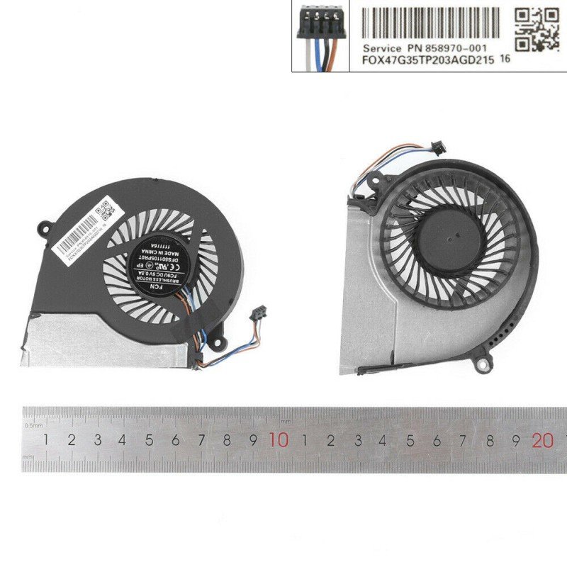 HP PAVILION 15-E 17-E series Cooling Fan 724870-001 725684-001 DFS501105PR0T