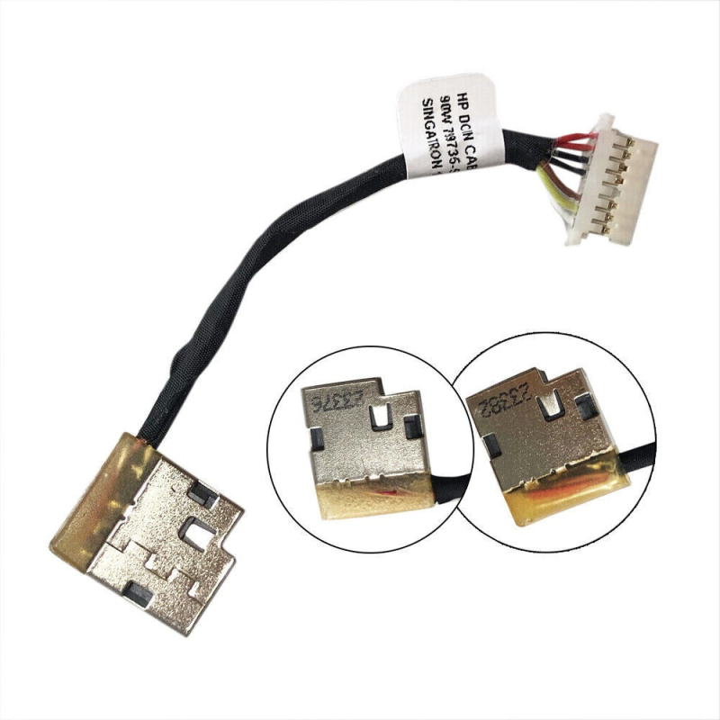 HP Pavilion 15-CC 15-AU 15-AW Dc Power Jack 799735-F51 799735-S51